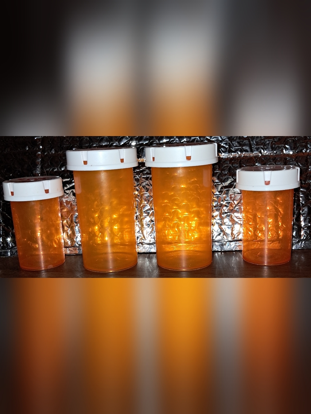 HARD PLASTIC STORAGE BOTTLES